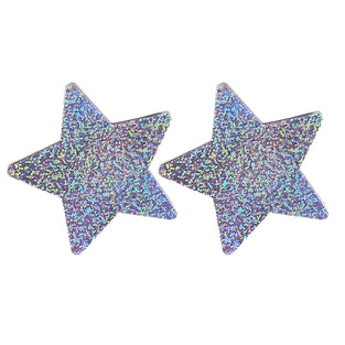 SILVER SEQUIN STAR PASTIES