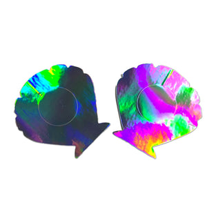 LASER SILVER SHELL PASTIES