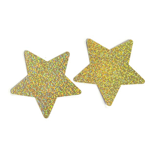 GOLD SEQUIN STAR PASTIES