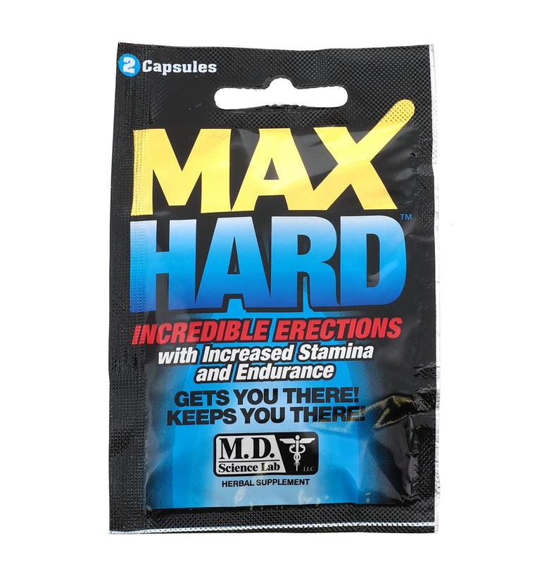 Max Hard 2 Pill Count