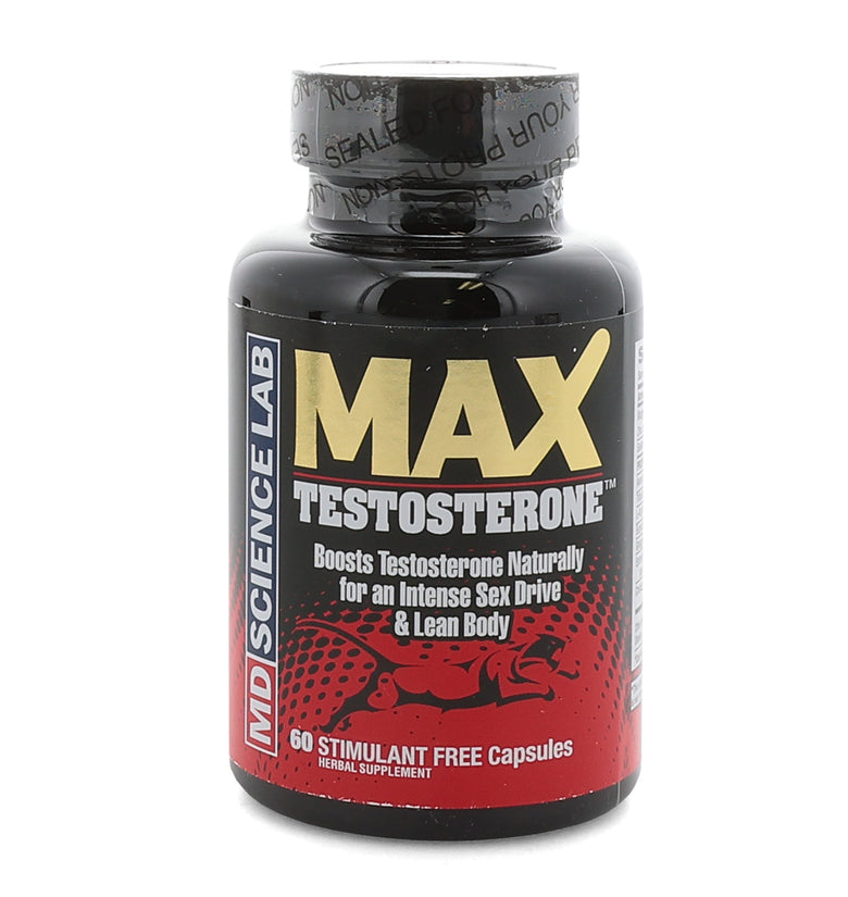 MAX TESTOSTERONE 60CT BOTTLE MALE SUPPLEMENT