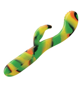 G-SPOT RABBIT NUB END YellowGreenRoseBlack