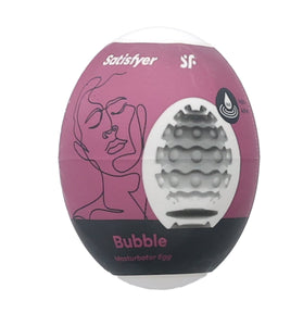 BUBBLE MASTURBATOR PURPLE EGG SINGLE