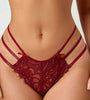 SI STRAPPY 2 PACK PANTY RED/BLACK
