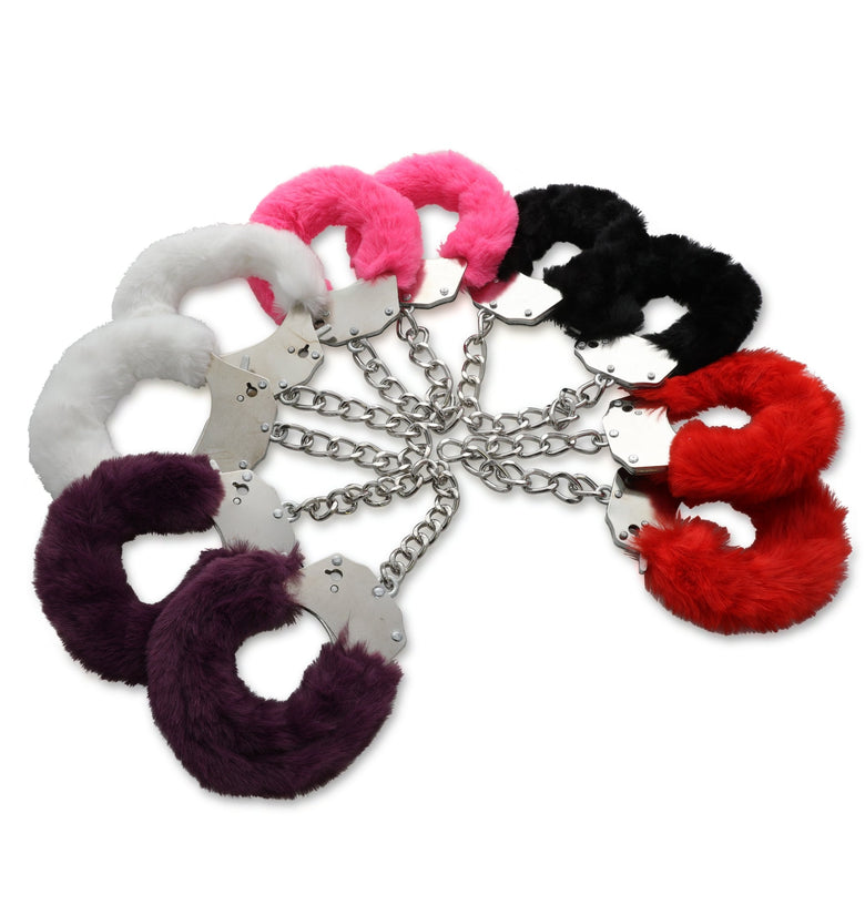 Soft and Furry Bondage Handcuffs - Consent and Comply Cuffs