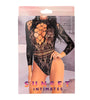 SI LACE BODYSUIT-OS-BLACK