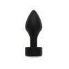 BOTTOM JEWELS BLACK ALLOY W/ CLEAR JEWEL PLUG