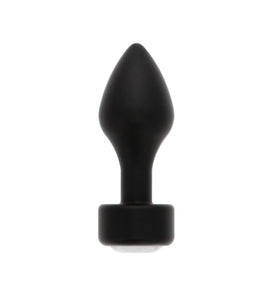 BOTTOM JEWELS BLACK ALLOY W/ CLEAR JEWEL PLUG