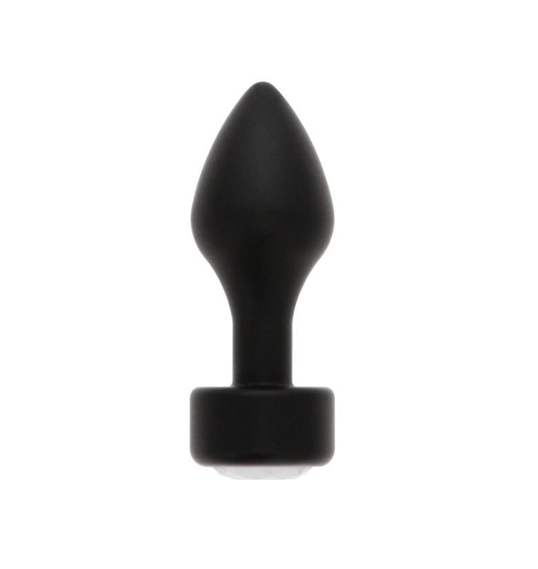 BOTTOM JEWELS BLACK ALLOY W/ CLEAR JEWEL PLUG