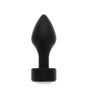 BOTTOM JEWELS BLACK ALLOY W/ CLEAR JEWEL PLUG