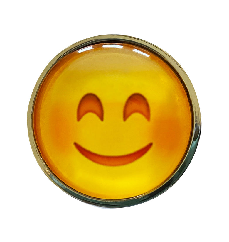 Bum Fun Femojee Smiling Face and Open Eyes Butt Plug