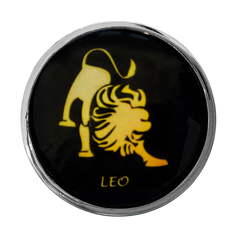 Zodiac Stainless Butt Plug, Leo