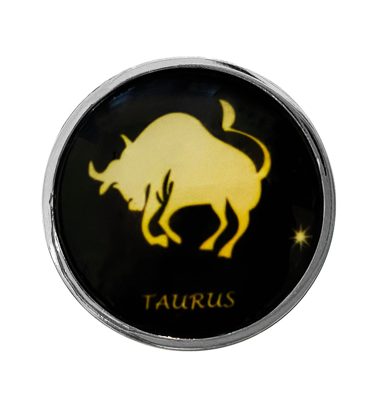 Zodiac Stainless Butt Plug, Taurus