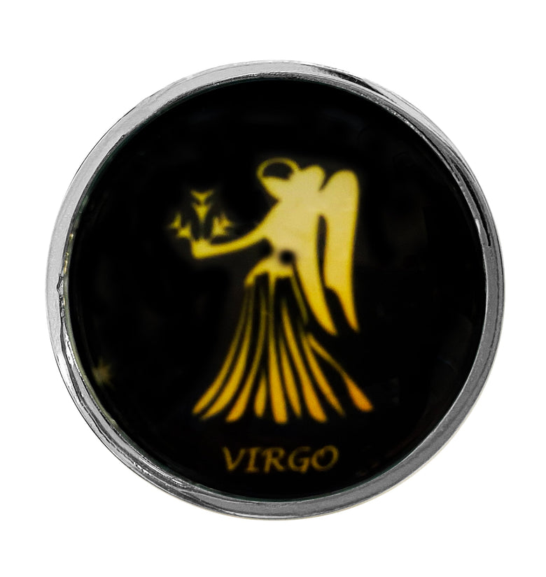 Zodiac Stainless Butt Plug, Virgo