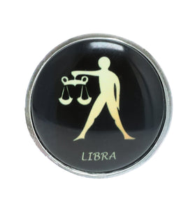 Zodiac Stainless Butt Plug, Libra