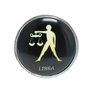 Zodiac Stainless Butt Plug, Libra