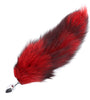 FOX TAIL RED/BLACK
