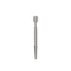 URETHRAL STAINLESS 4.5IN BEADED WITH CUM THRU