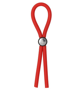 LARIAT LASSO COCK RING - 30CM - RED
