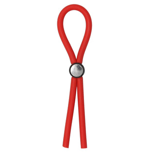 LARIAT LASSO COCK RING - 30CM - RED
