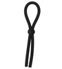 Lariat Single Barrel Adjustable Lasso Cock Ring Black