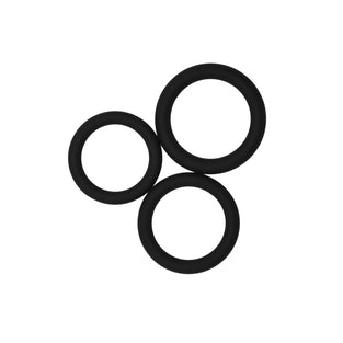 Silicone Cock Ring Set - Max Power
