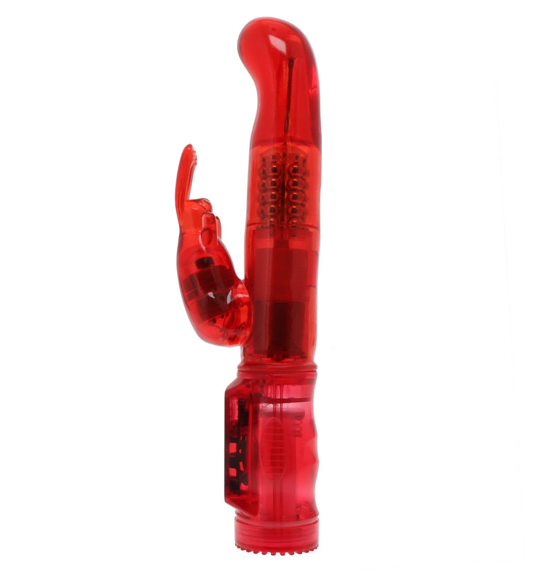 G-Spot Vibe with Beads and Tickler - Curve G-spot Rabbit