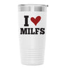 IHeartMILFS001 20oz TUMBLER - WHITE