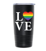 LOVE_LGBTQ001 20oz TUMBLER - BLACK